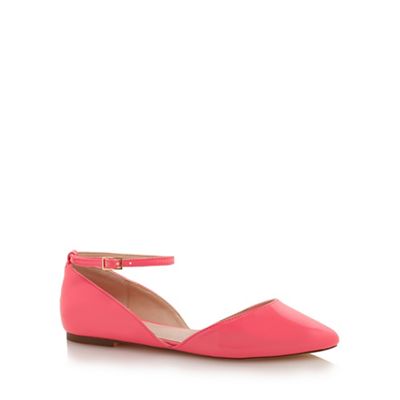 Pink 'Ali' pantent shoes